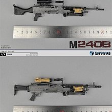 BOxx潮玩~ZYTOYS 1/6 兵人模型武器配件現代美軍M240機槍