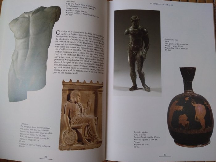 不二書店 The Louvre Greek,Etrusean and Roman Antiquities 英文書