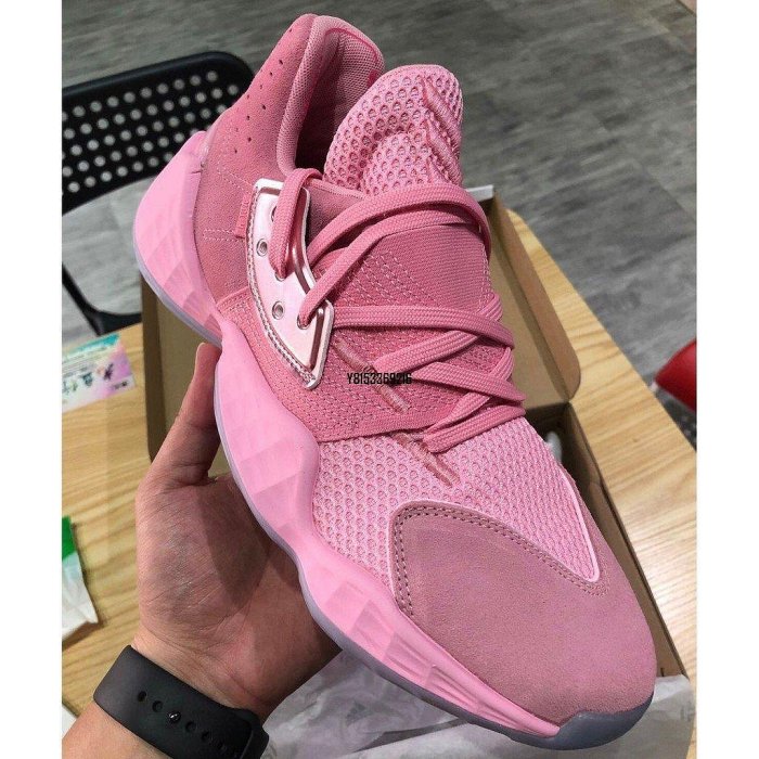 adidas Harden VOL.4 Gca 哈登 粉色 籃球 EF1206 運動潮鞋