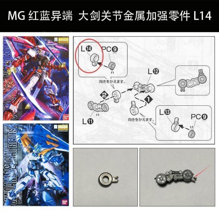 【台灣質保】AE 模型金屬改件 PG MG RG 金屬加強零件補件 部件 配件 關節改件