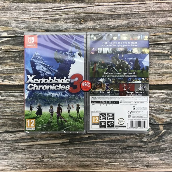 【爆款】全新現貨 任天堂switch游戲 NS異度之刃3 異度神劍3 Xenoblade 3