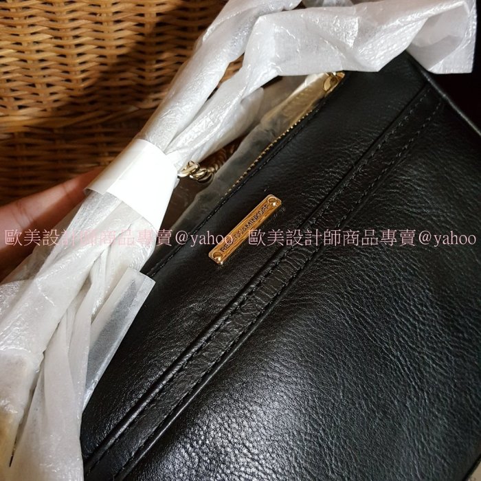 搬家賠錢出清   Rebecca Minkoff Clutch Mini MAC 黑色淡金鍊 側背包