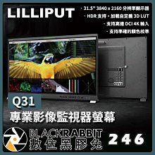 數位黑膠兔【 LILLIPUT 利利普 Q31 專業影像監視器螢幕 】監控 監看螢幕 顯示器 液晶 HDMI 遠端控制