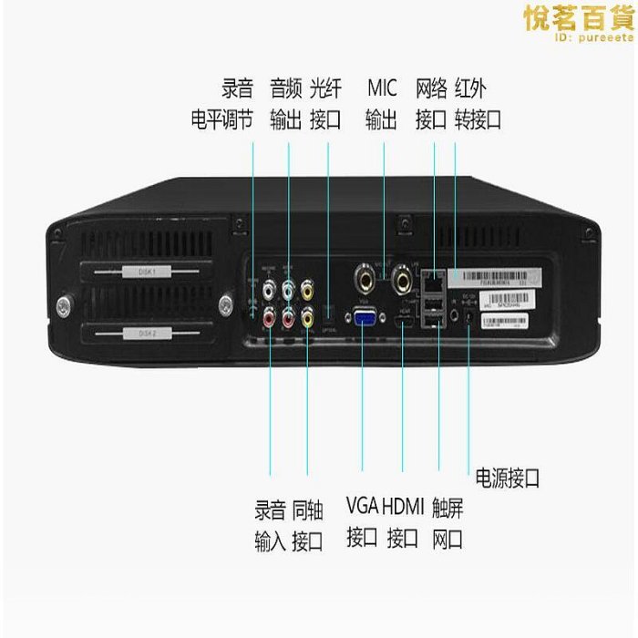 eVideo視易K73k72點歌機家用ktv觸控屏幕商用卡拉OK點歌系統