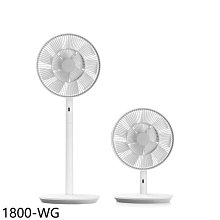 《可議價》BALMUDA百慕達【1800-WG】The GreenFan 風扇灰色電風扇(7-11商品卡300元)