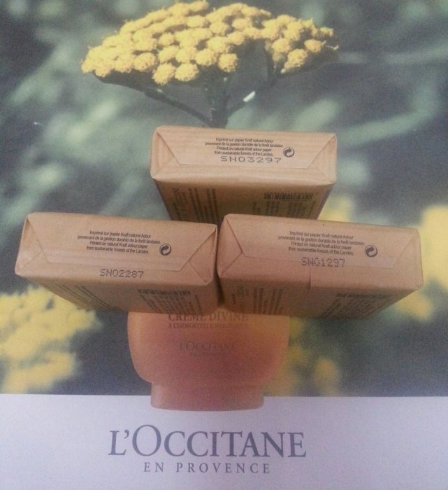 LˊOCCITANE歐舒丹anna bond限量版乳油木皂組（馬鞭草/牛奶/薰衣草）各100g/過期出清/中文標/公司貨