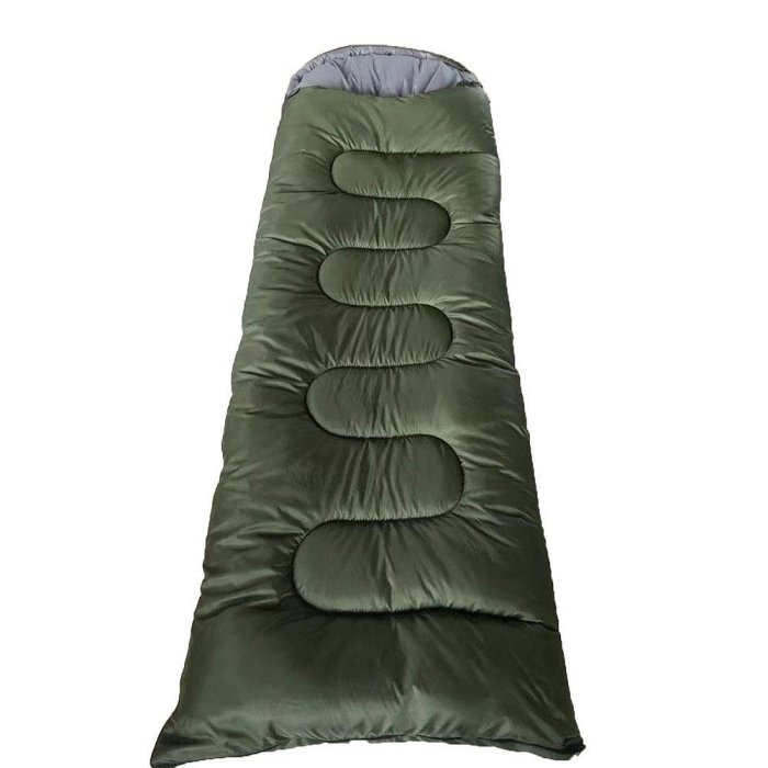 睡袋保暖大尺寸厚230*85cm俄羅斯防寒3.2kg防水迷彩軍綠戶外睡袋