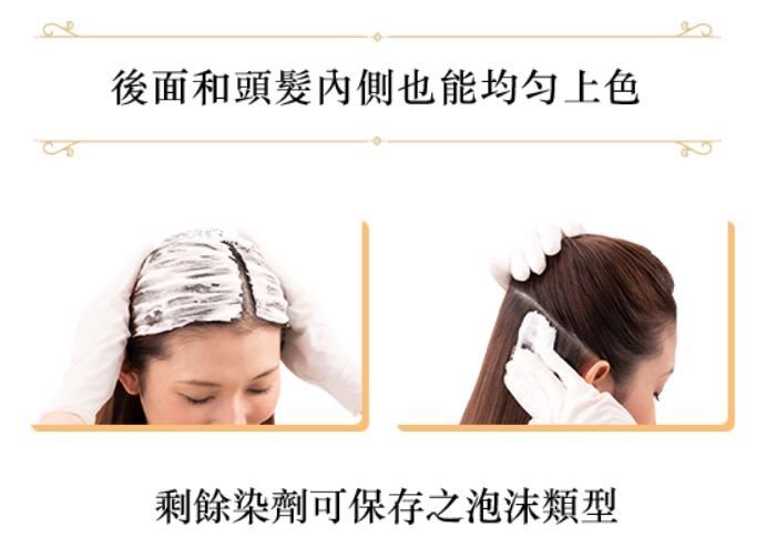 日本代購 宣若 CIELO  白髮專用 泡沫染髮劑