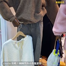 韓國秋冬新款 後背 蝴蝶結寬鬆 長版 毛衣