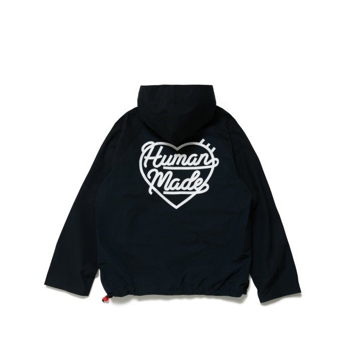 日貨代購CITY】2022AW HUMAN MADE HALF-ZIP ANORAK 深藍衝鋒衣外套夾克 ...