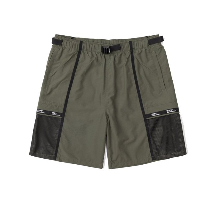 現貨#WTAPS TRACKS SHORTS 日本制網兜口袋男女休閒短褲| Yahoo奇摩拍賣