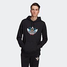 【Dr.Shoes 】Adidas Tanaami Hoodie 男裝 黑 聯名 休閒運動 連帽T恤 DY6691