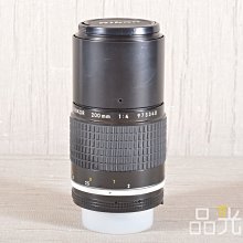 【品光數位】尼康 NIKON AIS 200mm F4  手動對焦 恆定光圈 定焦 #108237