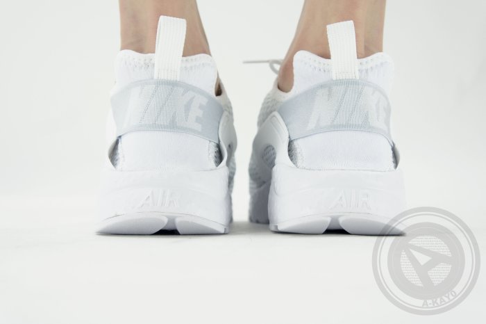 A-KAY0】NIKE 女鞋W AIR HUARACHE ULTRA BR WHITE 白【833292-100