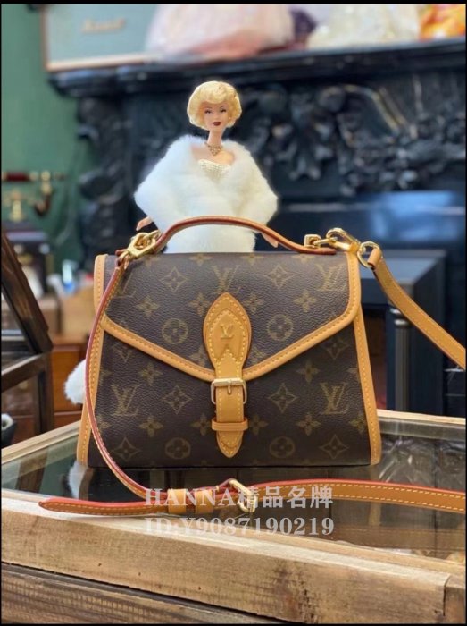 HANNA精品LV Monogram M44919 LV IVY 手袋 單肩包 斜挎包