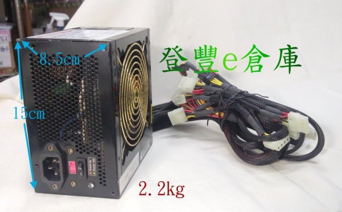 【登豐e倉庫】 Thermaltake 曜越 TR2-500 PSF450S-30 500W 重2.2kg power