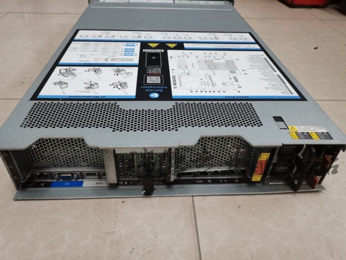 IBM X3650 M5 伺服器平臺 2U 伺服器 E5 2680 V4 *2 X3650 M5