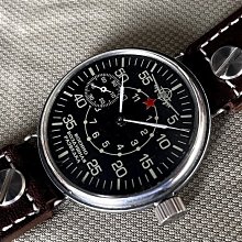 ((( 格列布 ))) 蘇聯製 手上鍊飛行軍錶 ( 約 1960 年代)  ＮＫＢＤ　系列