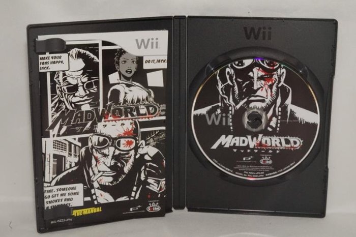 日版 Wii 瘋狂世界 MAD WORLD