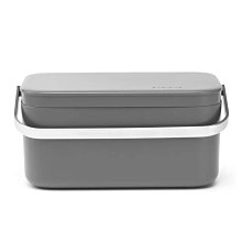 【易油網】BRABANTIA Sinkside Bio Bucket 1.8L 食物儲存盒(深灰色) #117541