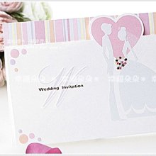 ╭＊幸福朵朵＊╯【ww0001甜蜜邀約X100張(單價每張40元)】-西式喜帖.歐式請帖.西式請帖