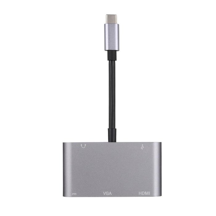 TYPEC轉HDMI/VGA/DVI/DP/MINIDP轉換器拓展塢 適用于蘋果華為筆電手機連接電視機顯示器轉接頭投屏器4K高清