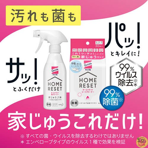 【JPGO】日本製 花王 HOME RESET 居家萬用清潔 泡沫噴霧 300ml~鬼滅之刃包裝 竈門禰豆子#018