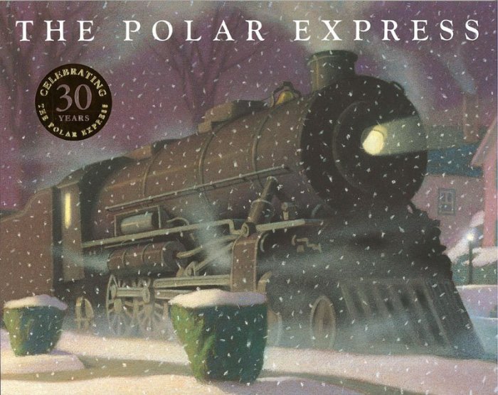 ＊小貝比的家＊THE POLAR EXPRESS (北極特快車)/平裝/3~6歲/聖誕節