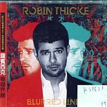 *真音樂* ROBIN THICKE / BLURRED LINES 全新 K31621