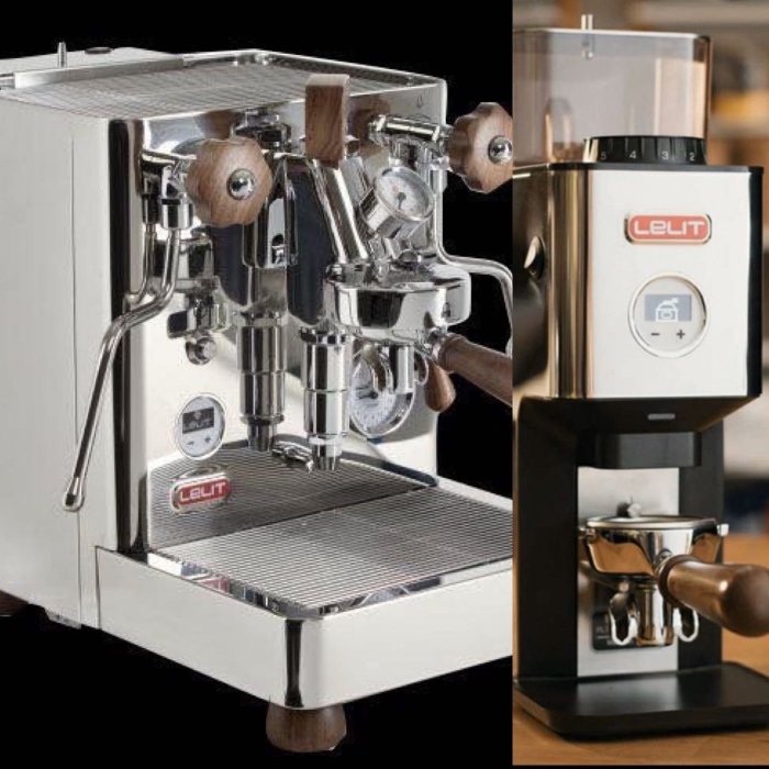 最新款LELIT PL162T義式咖啡機+Lelit William – PL72義式定量磨豆機優惠組合 原價101500 私訊另有優惠ㄛ