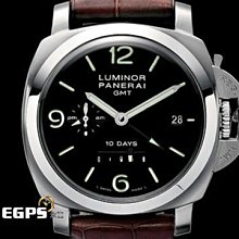 【永久流當品】PANERAI 沛納海 Luminor 1950 10日鍊 GMT PAM270 三明治面盤 INO9313