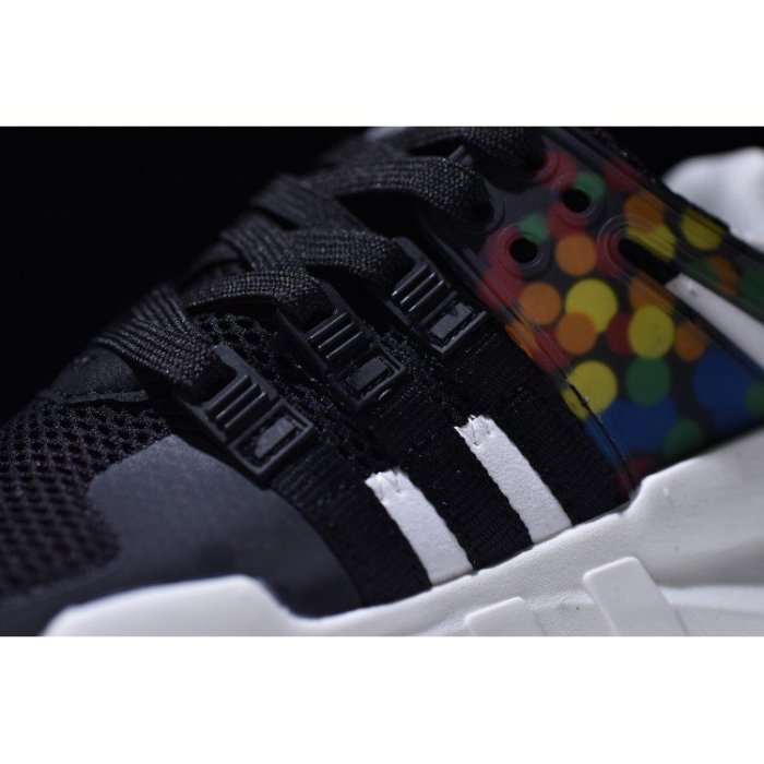 Adidas EQT Support ADV Pride 彩虹 點點 慢跑 男 繽紛 CM7800 黑白