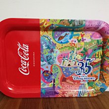 天使熊雜貨小舖~日本迪士尼&可口可樂聯名35周年 點心盤 托盤 全新現貨