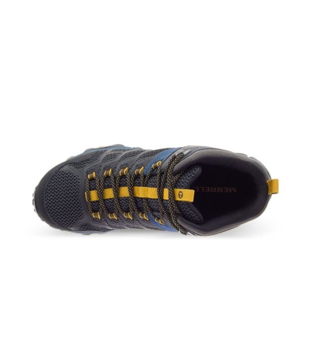 =CodE= MERRELL MOAB FST 2 MID GTX GORE-TEX防水登山野跑鞋(黑藍)ML48687