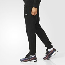 南 現 Adidas CLASSIC TRFL SP 長褲 束口 縮口 刷毛 棉褲 黑色 AZ1110