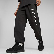 南🔥2023 9月 PUMA RIPNDIP 運動長褲 中指貓 聯名 棉褲 口袋  縮口 男款 黑 62219901