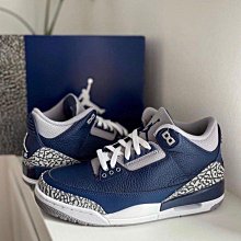 【正品】Air Jordan 3 "Midnight Navy" 午夜藍  CT8532-401潮鞋