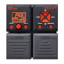 公司貨  現貨免運 送導線&電池 日本 Zoom B1on B1 ON 電貝斯 Bass 綜效 效果器 破音 Loop