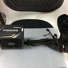 電腦雜貨店→技嘉GP-PB500 500W 80+銅牌電源供應器  二手良品$500