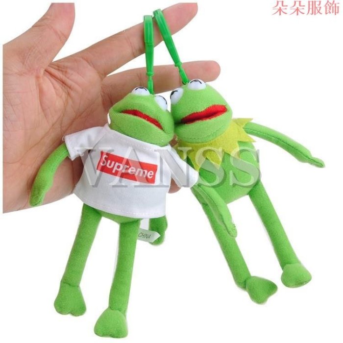 科米蛙玩偶 芝麻街Kermit frog青蛙公仔 潮牌玩具 毛絨玩偶娃娃 抓機娃娃 擺件公仔 交換禮物