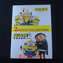 [藍光先生DVD] 小小兵 1+2 雙碟套裝版 Minions ( 得利正版 )