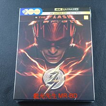 [藍光先生UHD] 閃電俠 UHD+BD 雙碟LOGO鐵盒版 The Flash