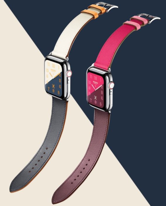 Apple Watch錶帶 愛馬仕真皮皮革 1 2 3代 38mm  42mm 牛皮 Iwatch 替換帶 真皮錶帶