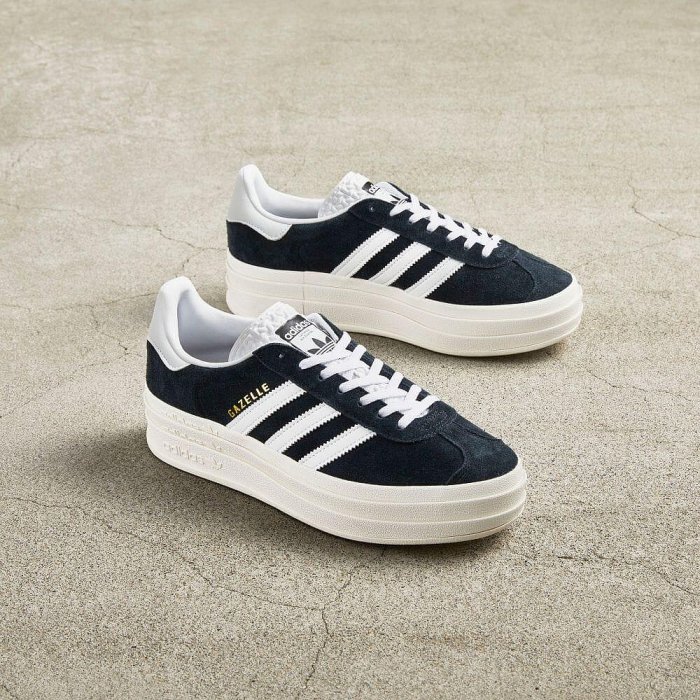 Luxury】預購Adidas Gazelle Bold 厚底HQ6912 HQ6893 堆疊解構女鞋奶油