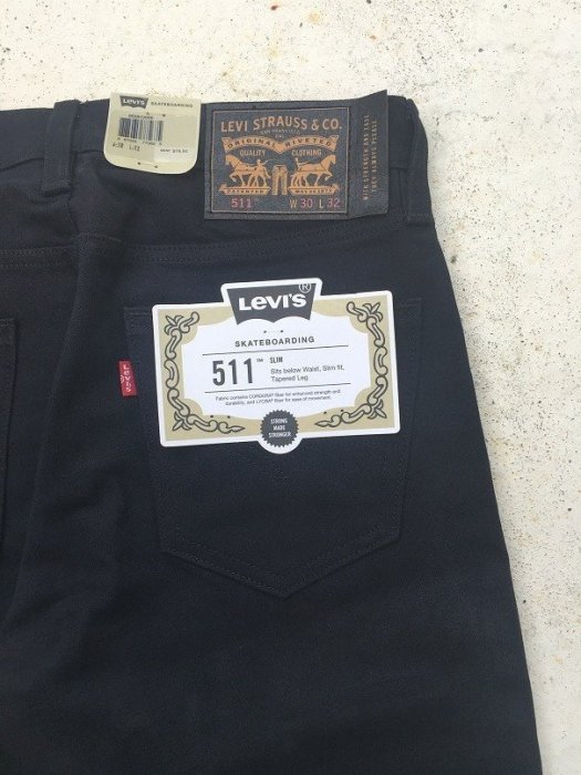 HOMIEZ】Levis 511-87035 SKATEBOARDING 黑| Yahoo奇摩拍賣