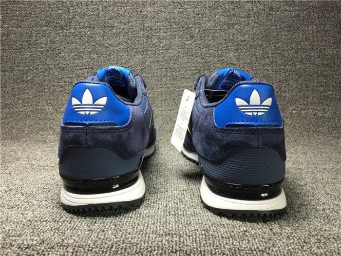 Adidas Originals ZX750 愛迪達 三葉草 深藍黑 麂皮 運動休閒慢跑鞋