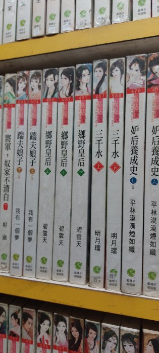 豆豆君的二手書~藍襪子出版-點點愛  踹夫娘子 上+下  我有一個夢   送書套