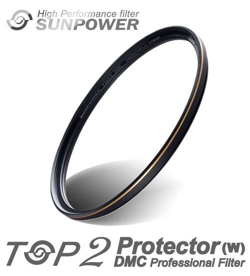 SUNPOWER TOP2 DMC Protector 數位超薄多層鍍膜 保護鏡 37mm UV 湧蓮公司貨