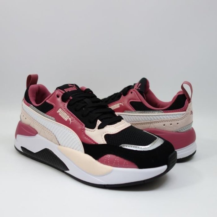 PUMA X-Ray 2 Square SD 慢跑鞋 運動鞋 氣墊 黑粉 女款 383203 10