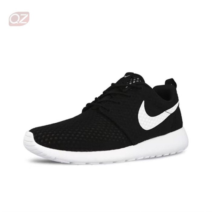 KK精選 （瑕）Nike Roshe Run  休閑跑步鞋 黑白 718552-011